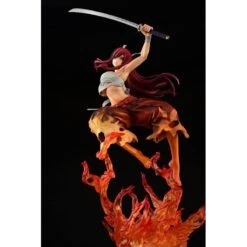 Fairy Tail Erza Scarlet Samurai Ver. Kurenai Orca Toys -Model Figure Shop fairy tail erza scarlet samurai ver kurenai orca toys 3