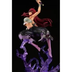 Fairy Tail Erza Scarlet Samurai Ver. Shikkoku Orca Toys -Model Figure Shop fairy tail erza scarlet samurai ver shikkoku orca toys 3