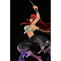 Fairy Tail Erza Scarlet Samurai Ver. Shikkoku Orca Toys -Model Figure Shop fairy tail erza scarlet samurai ver shikkoku orca toys 4