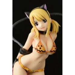 Fairy Tail Lucy Heartfilia Halloween CAT Gravure_Style Orca Toys -Model Figure Shop fairy tail lucy heartfilia halloween cat gravurestyle orca toys 5