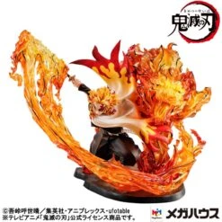 Kimetsu No Yaiba Kyojuro Rengoku Flame Breathing Fifth Form "Flame Tiger" Precious G.E.M. Megahouse