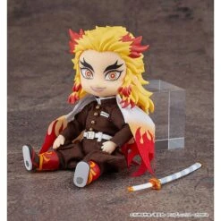 Kimetsu No Yaiba Kyojuro Rengoku Nendoroid Doll Good Smile Company -Model Figure Shop kimetsu no yaiba kyojuro rengoku nendoroid doll good smile company 3