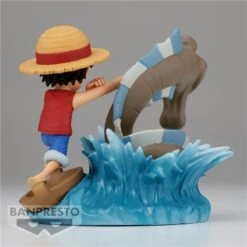 One Piece Luffy Vs Local Sea Monster WCF Log Stories Banpresto -Model Figure Shop one piece luffy vs local sea monster wcf log stories banpresto 4