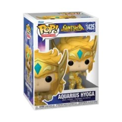 Model Figure Shop -Model Figure Shop saint seiya gold aquarius hyoga pop animation funko toys 1