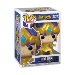 Model Figure Shop -Model Figure Shop saint seiya gold leo ikki pop animation funko toys 1