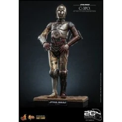 Star Wars Episodie II C-3PO Scale Collectible Figure Hot Toys -Model Figure Shop star wars episodie ii c 3po scale collectible figure hot toys 2