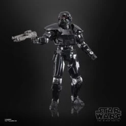 Star Wars The Mandalorian Dark Trooper The Black Series Hasbro -Model Figure Shop star wars the mandalorian dark trooper the black series hasbro 4
