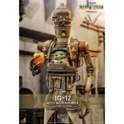 Star Wars The Mandalorian IG-12 With Accessories Hot Toys