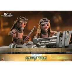 Star Wars The Mandalorian IG-12 With Accessories Hot Toys -Model Figure Shop star wars the mandalorian ig 12 with accessories hot toys 3