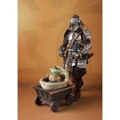 Star Wars The Mandalorian Ronin Mandalorian & Grogu Meisho Movie Realization Exclusive Tamashii Nations -Model Figure Shop star wars the mandalorian ronin mandalorian grogu meisho movie realization exclusive tamashii nations 2