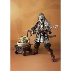 Star Wars The Mandalorian Ronin Mandalorian & Grogu Meisho Movie Realization Exclusive Tamashii Nations