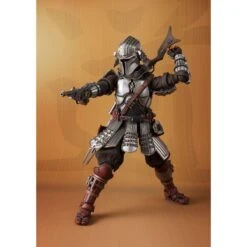 Star Wars The Mandalorian Ronin Mandalorian & Grogu Meisho Movie Realization Exclusive Tamashii Nations -Model Figure Shop star wars the mandalorian ronin mandalorian grogu meisho movie realization exclusive tamashii nations 3
