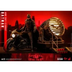 The Batman Batman With Bat-Signal Movie Masterpiece Hot Toys -Model Figure Shop the batman batman with bat signal movie masterpiece hot toys 3